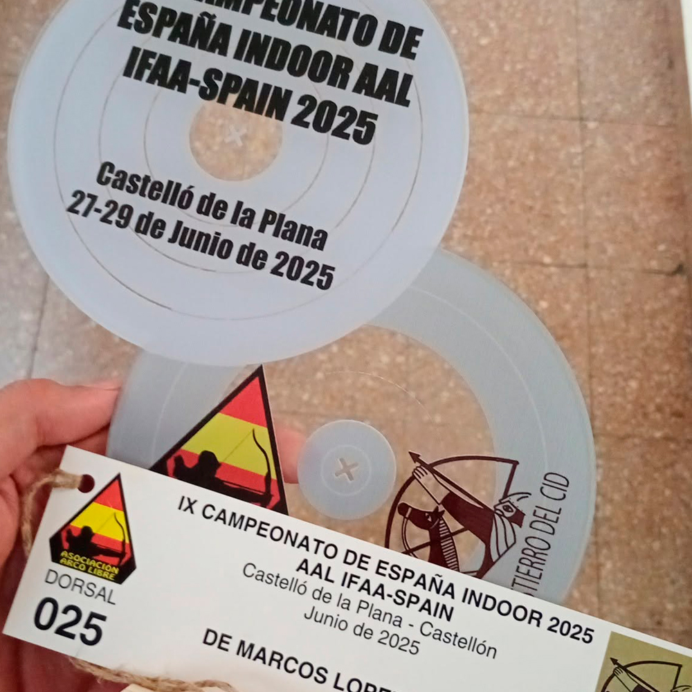 Campeon de Espana Longbow Masculino